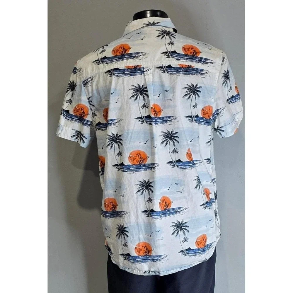 True Religion Brand Jeans Hawaiian Camp Shirt – Men's 3XL